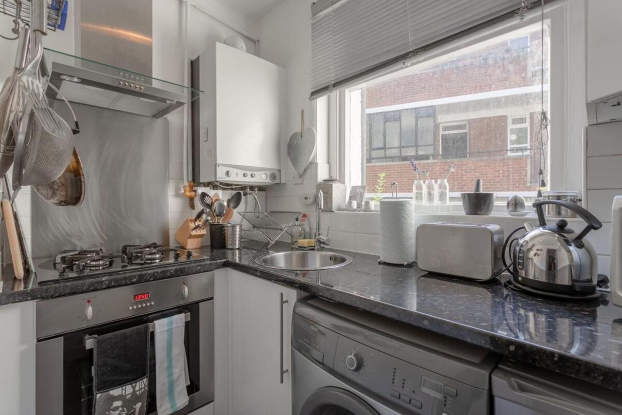 Stylish 1 Bed Apartment Near Battersea Park London Kültér fotó